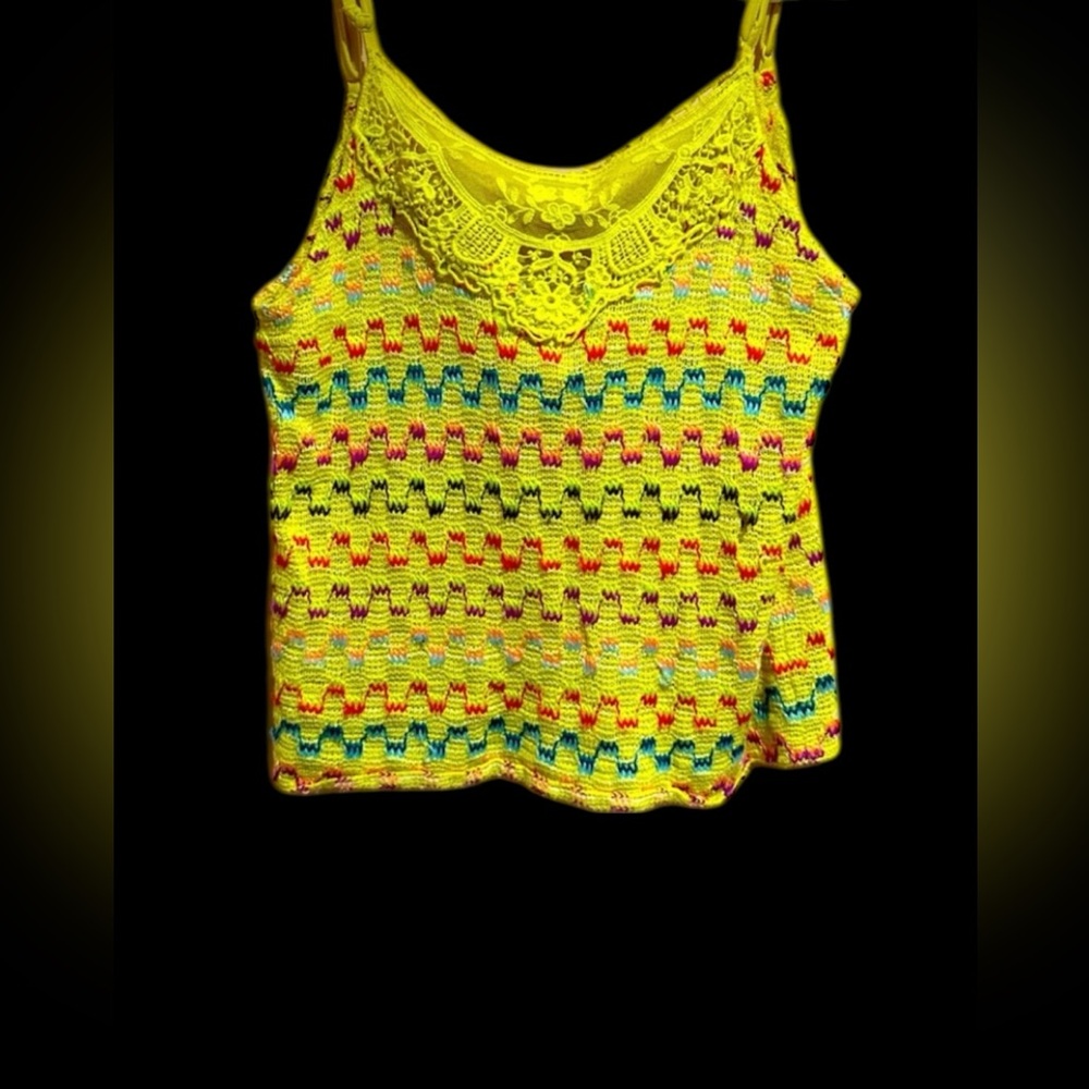 Free People ☀️ Sunny knit bohemian tank - Picture 2 of 5